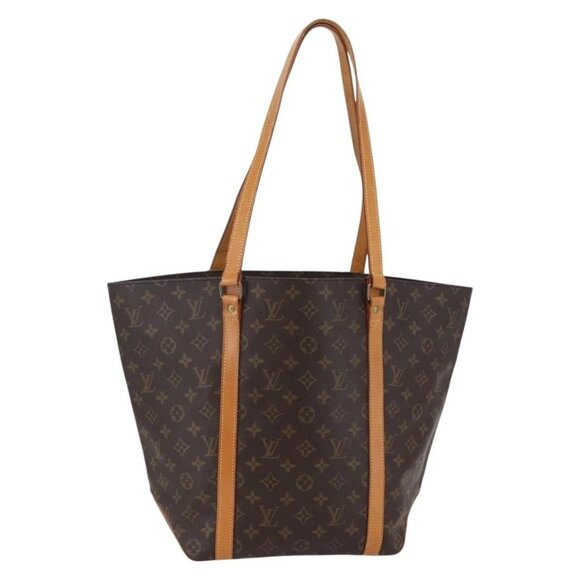LOUIS VUITTON Monogram Sac Shopping Tote Bag M51108 LV Auth 147331 - Picture 2 of 16